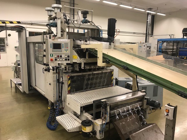 Gabler D600 Lid Thermoforming machine